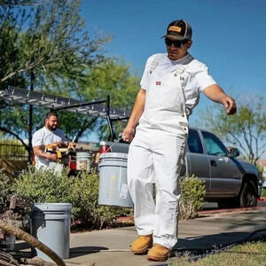 🆕Men’s White Dickies Overalls